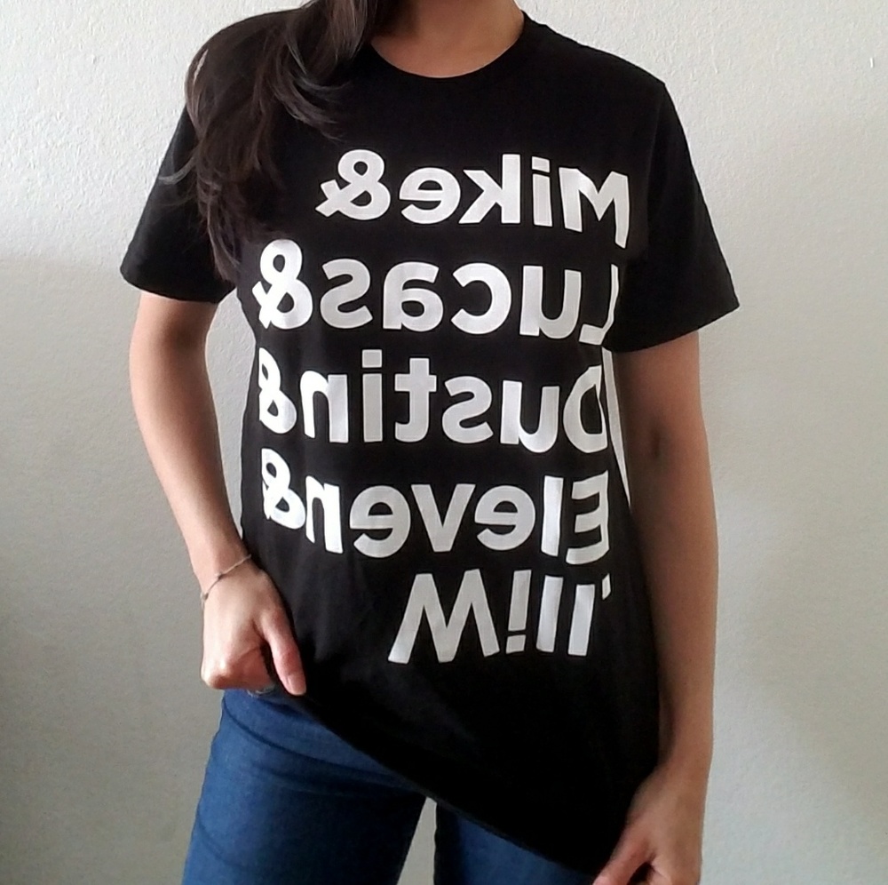 Stranger Things Names Roll Call Tee - image 3